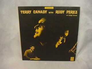1970 Terry Canady w Rudy Perez Conga Congo Drum Beat Signed Album 