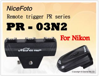   Wireless Remote 3 Speedlite Flash Light Trigger Umbrella fr Nikon F435
