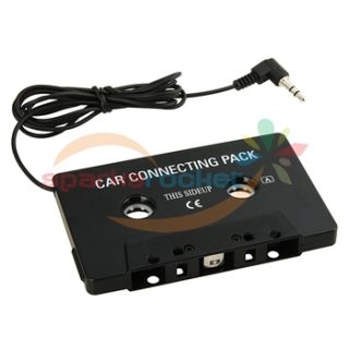  Car Cassette Tape Adapter for Apple iPod Nano Touch MD CD  Player 