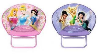 Mini Saucer Kids Chairs Disney Princess Fairies Child