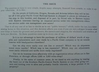 1922 What Californians Want Preservation Southern Pacific Central 