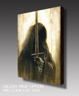 Lord of The Rings Canvas Giclee Ringwraith Vanderstelt