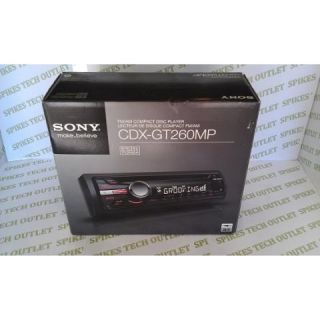 item sony cdxgt260mp car stereo cd receiver condition good condition
