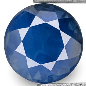 63 Carat Velvety Intense Blue Unheated Kashmir Sapphire
