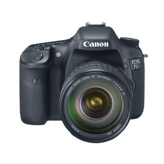 New Canon EOS 7D SLR Digital Camera Kit 28 135mm Lens