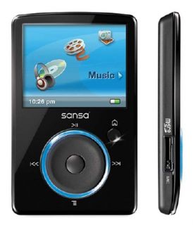 Sandisk Sansa Fuze 2GB  and Video Player   Black  