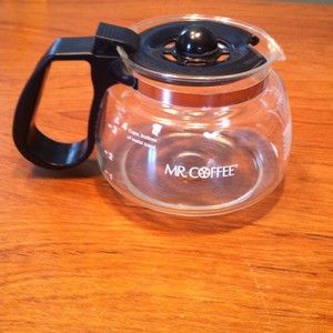 Mr. Coffee 4 Cup Black Replacement Carafe Coffee Decanter Pot