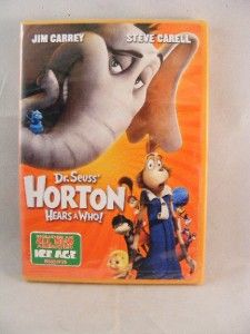   Seuss Horton Hears A Who Jim Carrey Steve Carell 024543533450