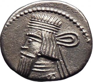 Artabanos V 79AD Kingdom of Parthia Ancient Silver Greek Type Coin 
