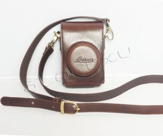 Leather Camera Case Bag for Leica D LUX5 D LUX4 Panasonic Lumix DMC 