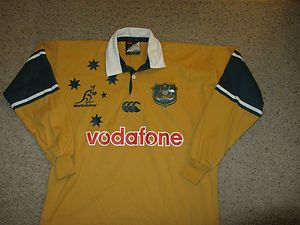 Canterbury of New Zealand Australian Wallabies Rugby Jersey Shirt 