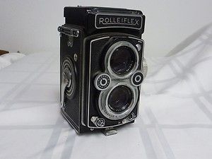 Rolleiflex MX EVS Camera w Carl Zeiss Tessar Lens Serial 1461546