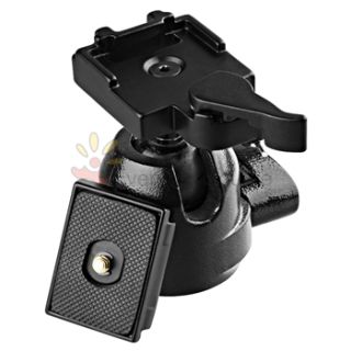 Black Camera Tripod Quick Release Plate for Manfrotto 200PL 14 804RC2 