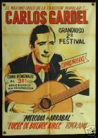 CARLOS GARDEL GRANDIOSO 2nd FESTIVAL Movie Poster