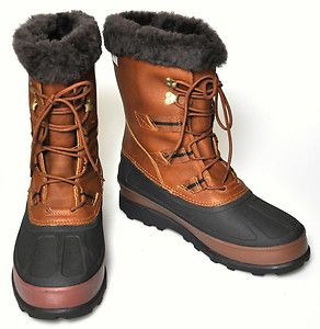 300 New UGG M Capitan Brandy Red Brown Leather Sheep Fur Boots US 13 