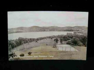 Photo Postcard Lake Anasagunticook from Pinewood Camp