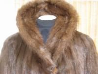   Unsheared Beaver Fur Jacket Coat Furs by Mironoff Canada M