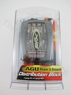   AGU FUSED POWER AND GROUND BLOCK DISTRIBUTION BLOCK /CAR AUDIO