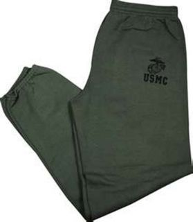 US Marine Corps PT Sweatpants Military Government issued Olive 