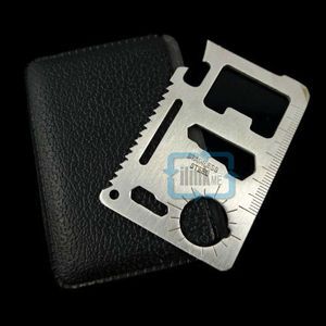 11 in 1 Multi Credit Card Survival Knife Camping Tool