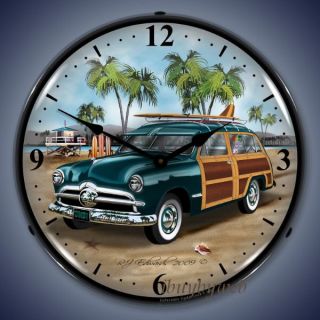 backlit or lighted clocks have a look and feel of the vintage clocks 