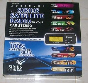   Srsir 001FMR Sirius Satellite Radio for Your Car Stereo