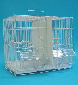 Canary Finch Breeding Flight Cage Small 2412WHT