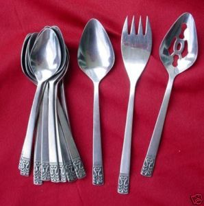 Cameo Stainless Flatware by J H Carlyle 15pc Bargain