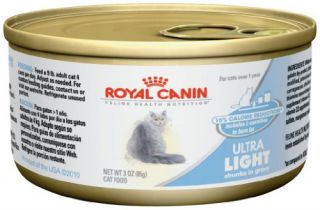 New Royal Canin Canned Cat Food Ultralight Pack of 24 3 Ounce Cans 