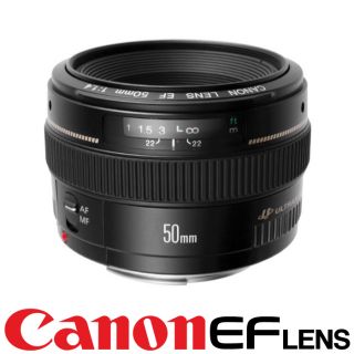 New Boxed Canon EF 50mm F 1 4 F1 4 USM Lens 4 5D III 7D 1dx 
