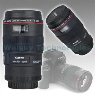 Canon Camera Lens Mug / Lens Tea Coffee Cup EF 100mm For Photographer 