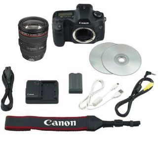 Canon EOS 5D Mark II SLR Camera 24 105 Is 16GB USA Kit