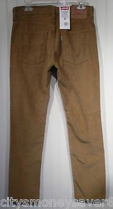  Mens Skinny Corduroy Pants Jeans 30 36 Caraway Brown MSRP$58