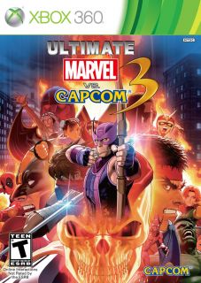 Ultimate Marvel vs Capcom 3 Xbox 360 Game Brand New SEALED 