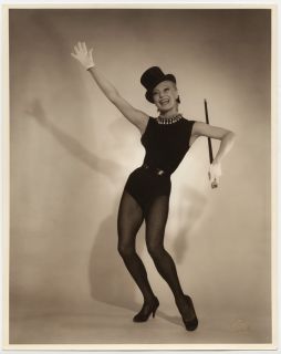Vintage Carol Channing Pin Up Photograph Portrait Seawell Jazz Dancer 