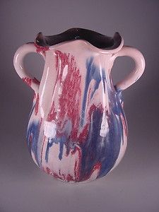 North Carolina Pottery Jugtown Cole Arts and Crafts Art Pottery Vase 