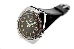 Collectors Rado Captain Cook Mens SS Automatic Date Watch $1