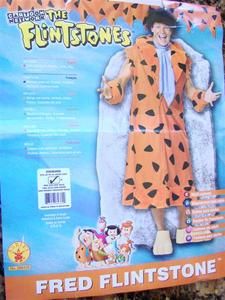 The Flintstones Fred Costume by Cartoon Network Halloween Costume Size 