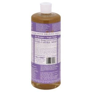 Dr. Bronners Magic Soaps: Liquid Castile Soap, Lavender 8 oz