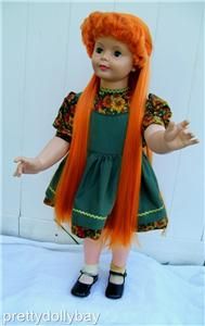 Fabulous Carrot Top Patti Playpal Ideal Silky Long Hair