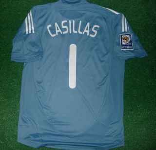CASILLAS SPAIN Prepared For Match MATCH UN WORN SHIRT + Shorts