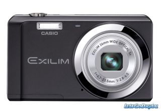 Casio Exilim EX ZS5 Black Digital Camera in Good Condition 