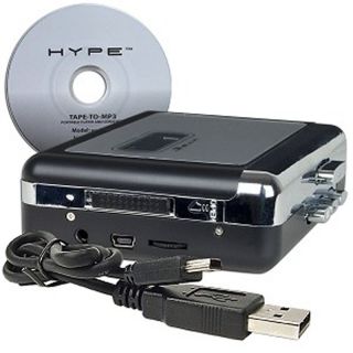 Hype HY 2010 TP Portable USB 2 0 Cassette to  Sound