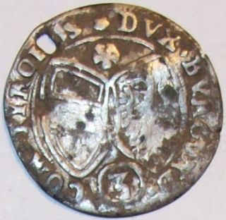 Archduke Ferdinand Charles of Austria Three Kreuzer Coin Silver Dated 