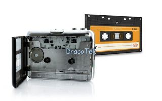 designed to look like an old school cassette player this cool and 