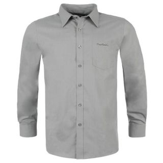 Pierre Cardin New Mens Long Sleeves Plain Shirt Formal Top Size M L XL 