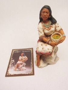 Castagna Wild West Figurine 2pc Native American Indian Pocahontas 