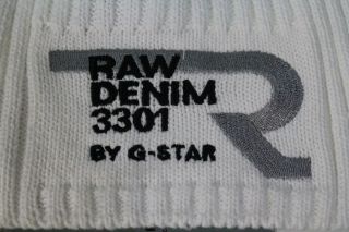 Star Raw Castalia Beanie Hat White BNWT 100 Authentic