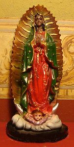   de Guadalupe Mexico Statue Imagen Maria Catholic Catolica