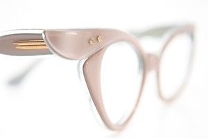 Mink Cat Eye Glasses Vintage Cateye Eyeglasses Frames